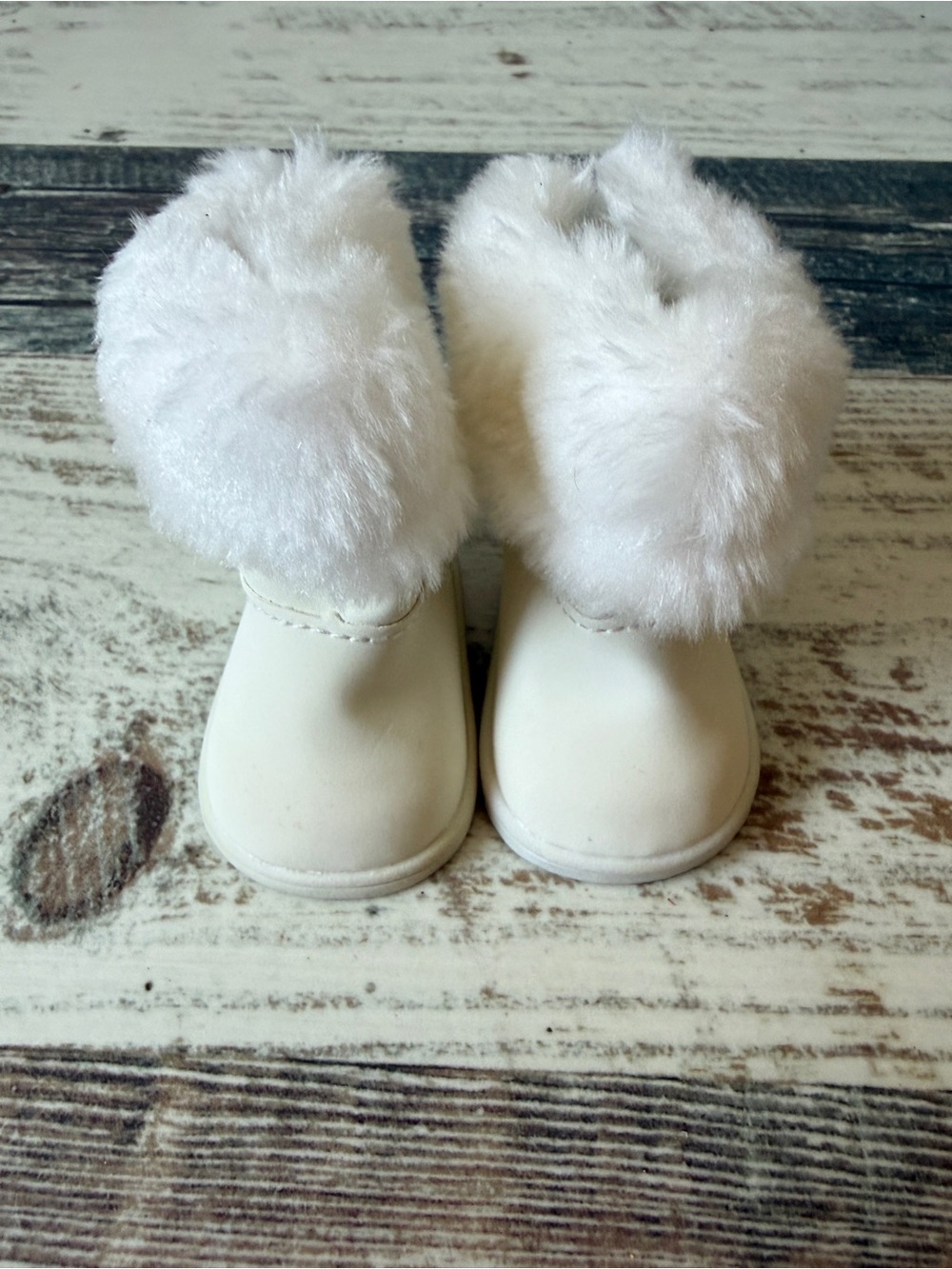 My American Girl Doll WINTER WHITE Outfit - Boots SHOES for 18” Dolls Only